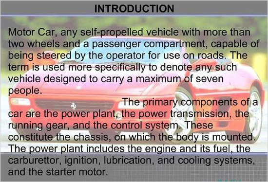 劣悪なデザインのパワーポイントプレゼンテーション (画像:PCWorld)