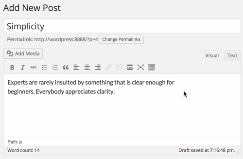 WordPressのエディターにおける、隠された機能