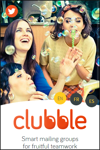 ClubbleのモバイルWebサイトにある言語ISOコード