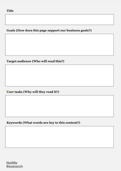 Netlife Researchのコンテンツ・フレームワーク