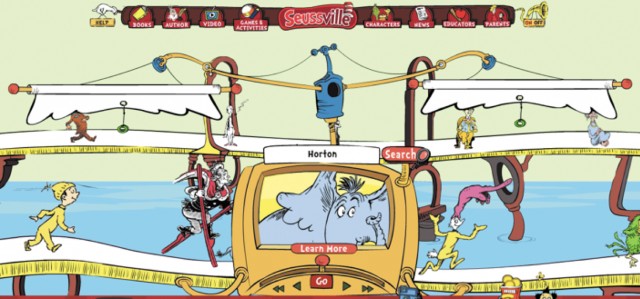 図5.1:Seussvilleは子どもたちに一人称の観点を提示しています。