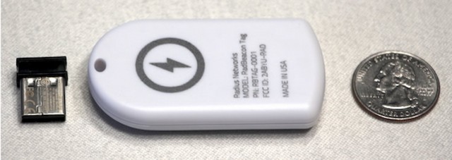 小さいサイズのビーコン、Engadgetより