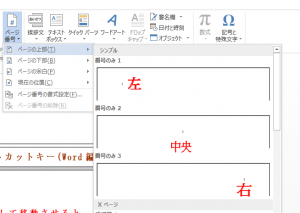ページ番号３