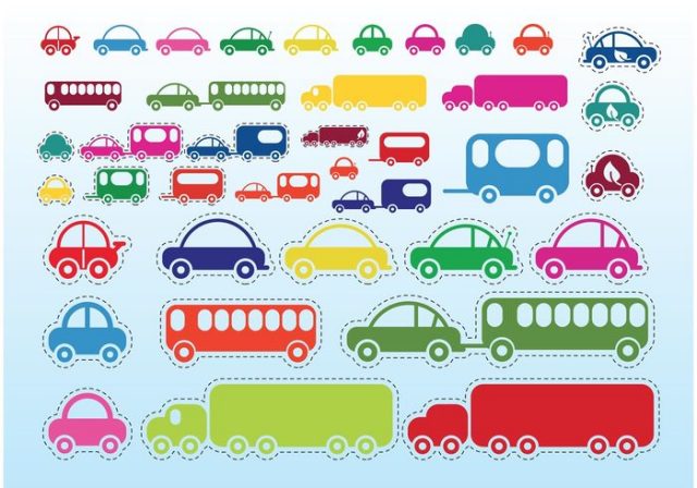 vector-car-bus-truck