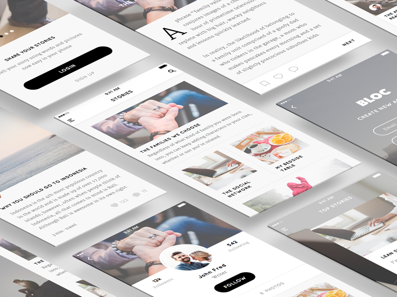 142-Sketch-Blog-UI-Kit