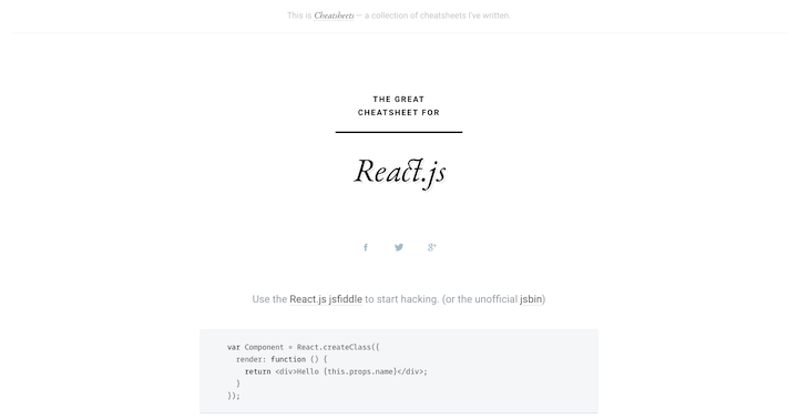 react-js-cheatsheet