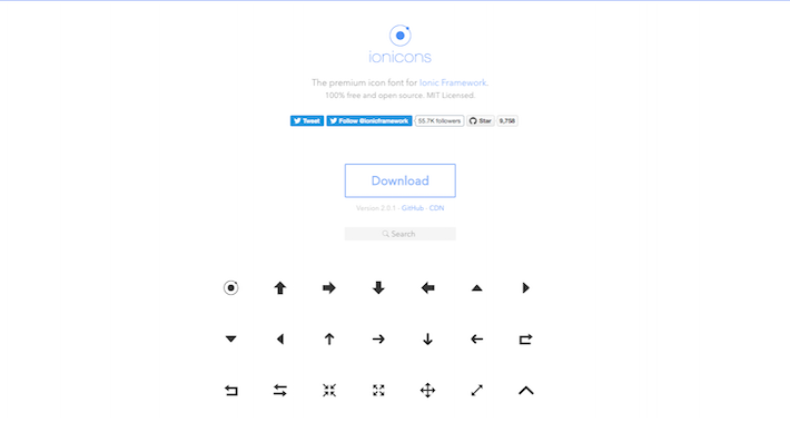 ionicons