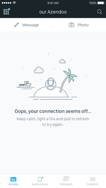 Azendooの例です。Image credits: emptystat.es