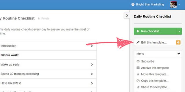 Process Streetのアプリは、変更を保存していないことを知らせるのにオレンジを使用しています。