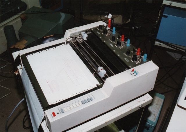 ペンレコーダー。